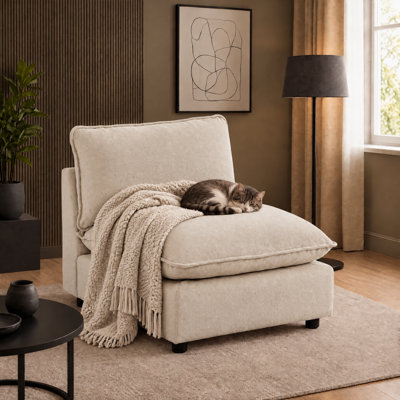 Canapé modulaire 31,5 po Heffernan