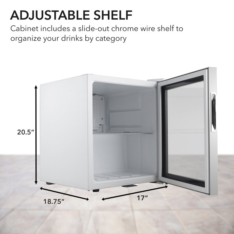 Whynter 68 Cans Beverage Refrigerator with Lock