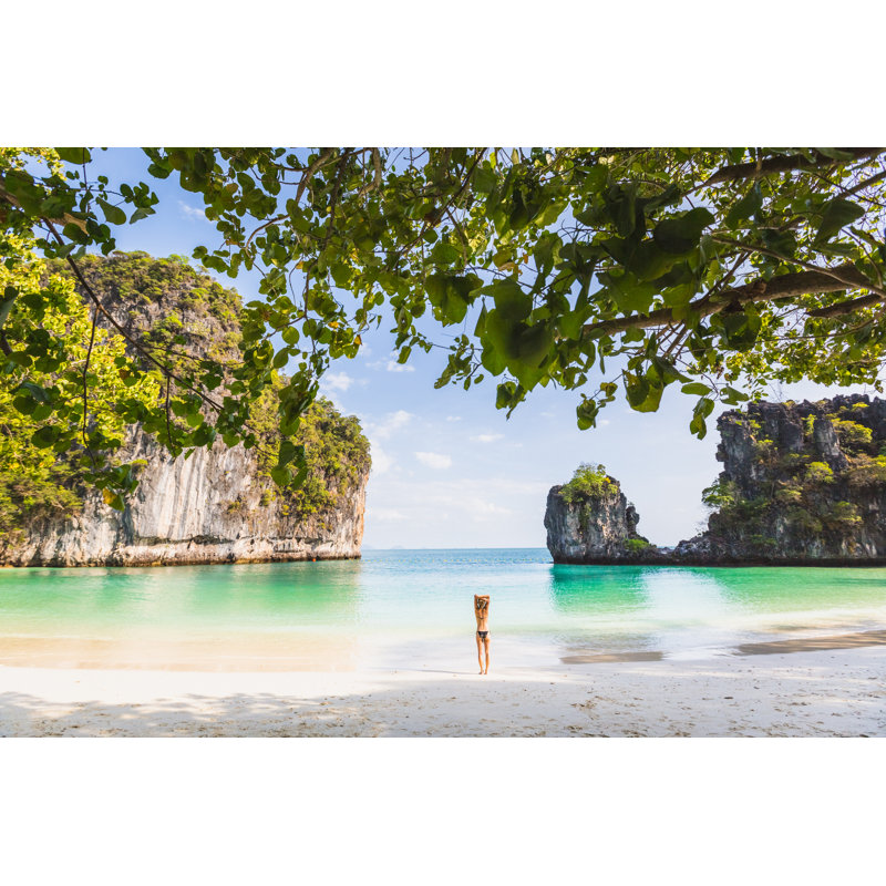 Thailande, île tropicale par Deimagine, H 24 po x l 36 po