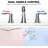 Widespread 2-handle Bathroom Faucet-93018755