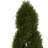 4ft. Cypress Double Spiral Topiary Artificial Tree in Slate Planter UV Resistant (Indoor/Outdoor)