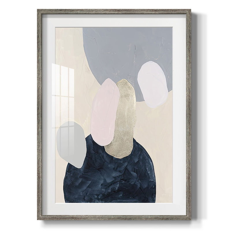 Orbes en sourdine IV - impression encadrée, Vieilli, H 28,5 po x l 20,5 po