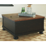 Table basse avec rangement Rebecka