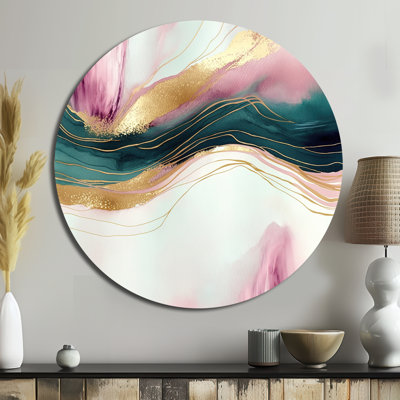 Banbury - Abstract Round Metal Art