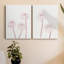 PEONY BLOOMS I par Kayleigh Wold - Ensemble de 2 reproductions sur toiles tendues-965457097