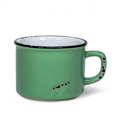 Tasse cappuccino émaillée