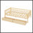 Daybed Wood Bed With Two Drawers-1584612192