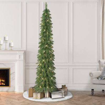 Glendower Lighted Pine Christmas Tree