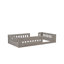 Lit plateforme simple en bois avec garde-corps - teinte naturelle, pin performance-1535773600