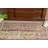 Turkish Vintage Door Mat with Intricate Floral Patterns in Earth Tones for an Elegant Entryway