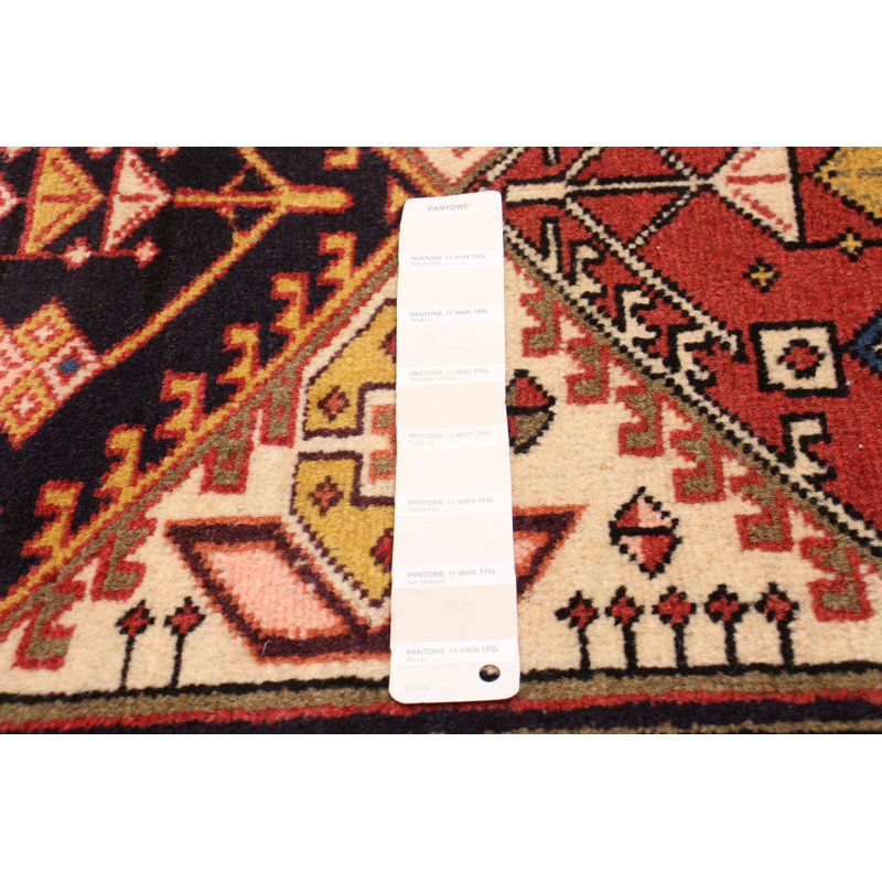 Jesse-James One-of-a-Kind 2'5" X 9' New Age Runner Wool Area Rug in