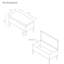 Polyester Blend Upholstered Storage Bench-1745642612