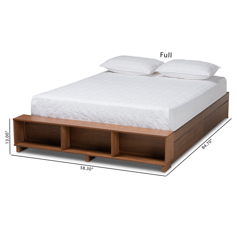 Lauraine Platform Bed - Stylish Storage Solution