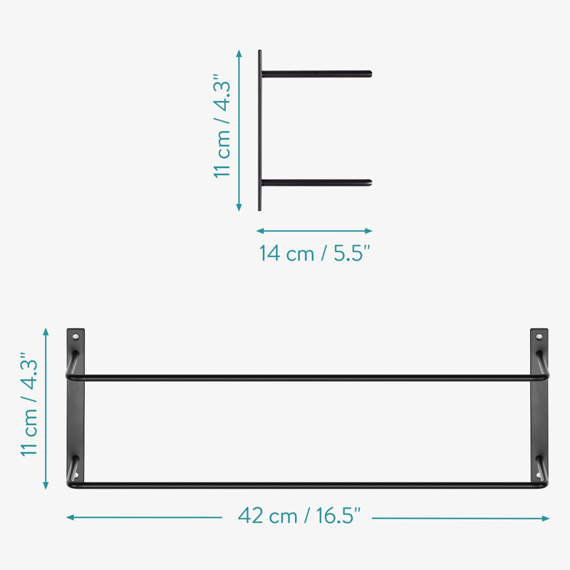Brimley 42cm 1 Wall Towel Bar