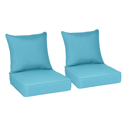Outdoor Deep Seat Chair Cushion Set