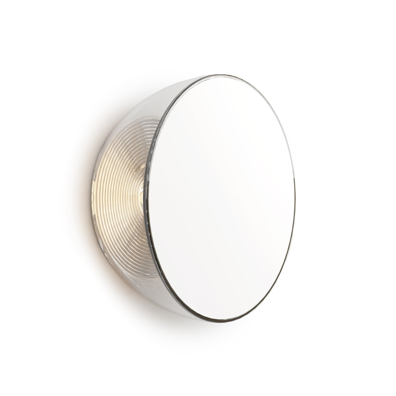Ramen Mini Wall Sconce, 6", Matte, Paintable White, Ramen Mini Wall Sconce, 6", Paintable White