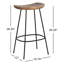 Stool with Metal Frame