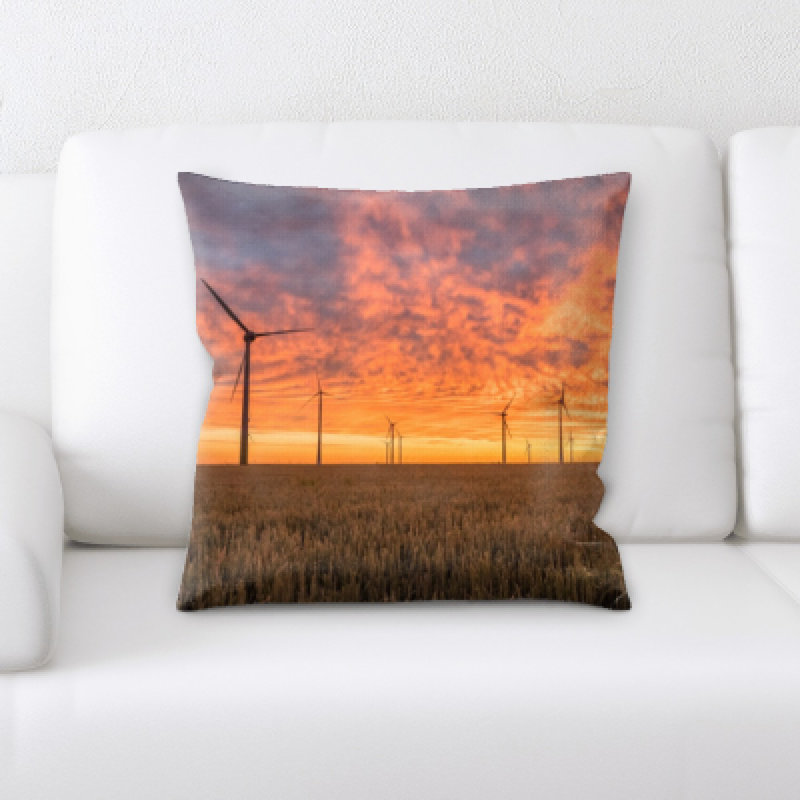 Microsuede Throw Pillow