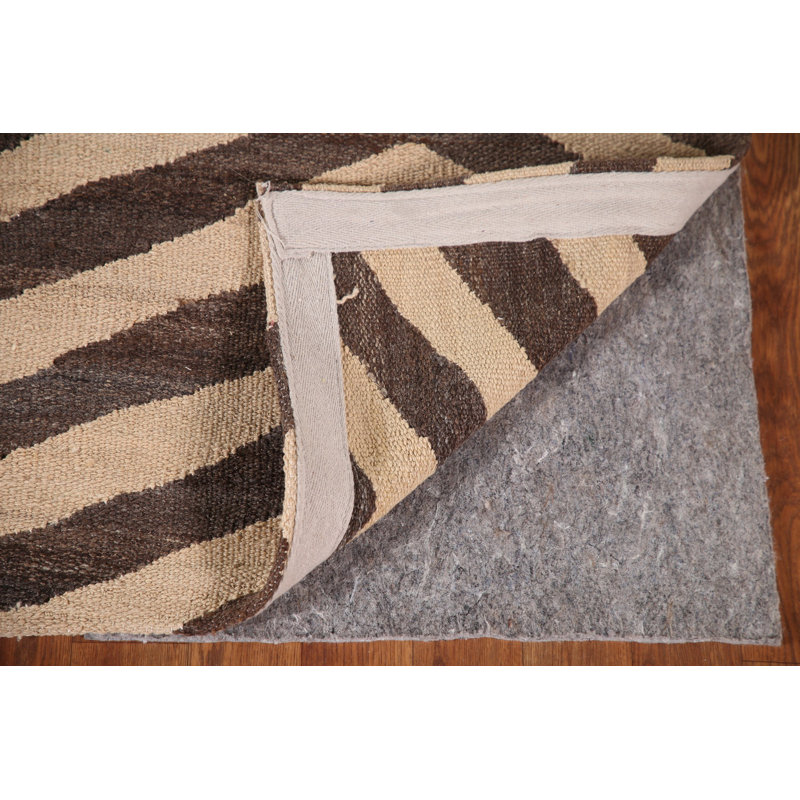 Tapis en laine à motif de chevrons 3 x 5