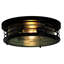 Plafonnier encastré ombré 2 lumières 13 po Emberton