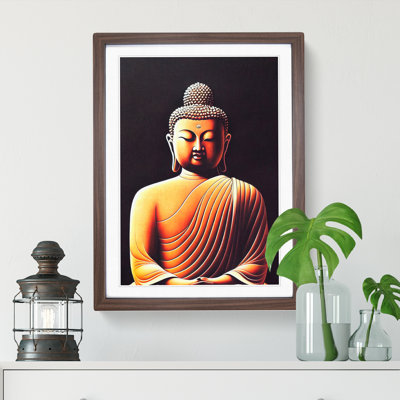 Vibrant Buddha - Wall Art
