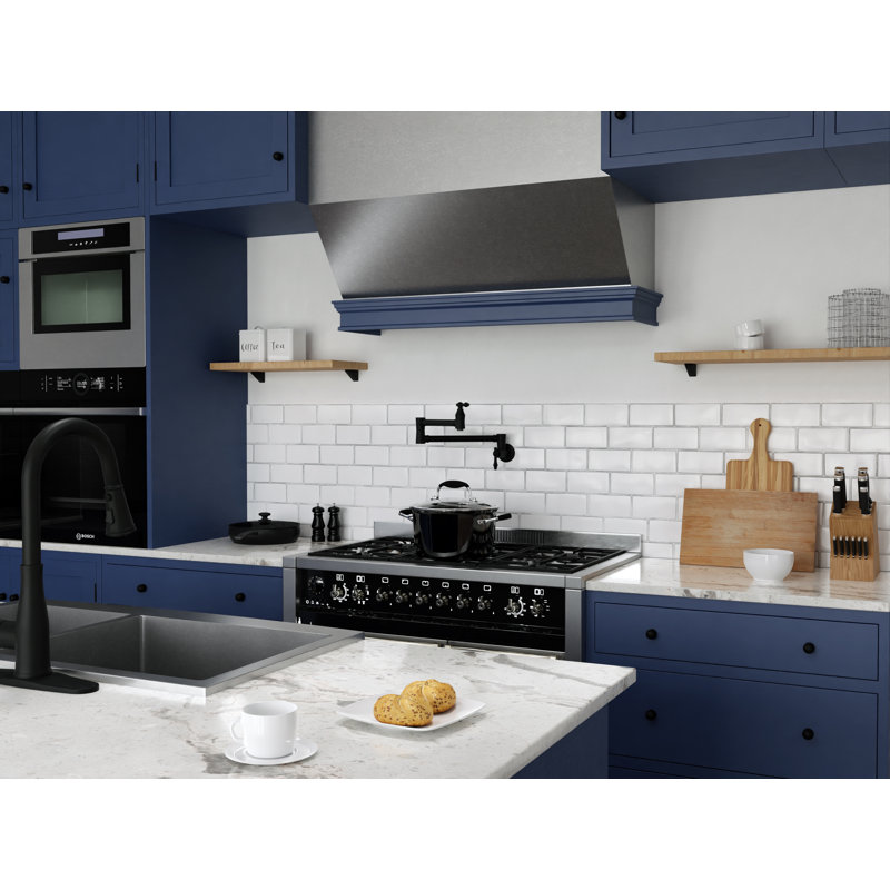 ANZZI Kitchen Faucet, Matte Black