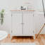 Zaha Solid Wood 2 - Door Rectangle Accent Cabinet