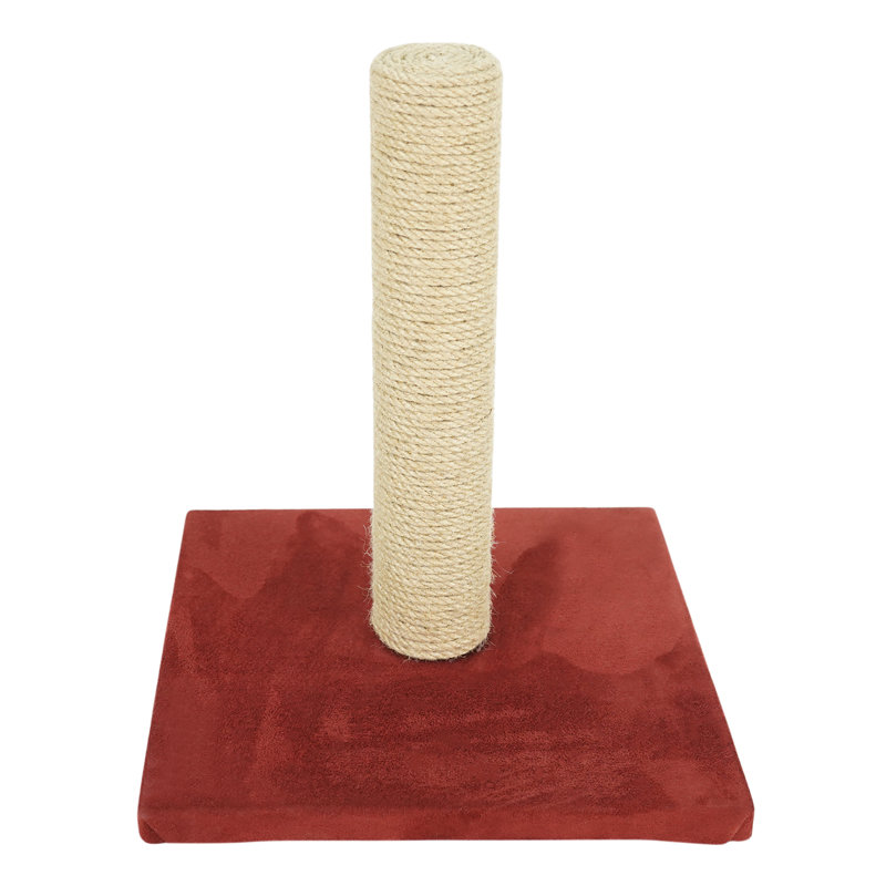 Dufrene Scratching Post, Burgundy