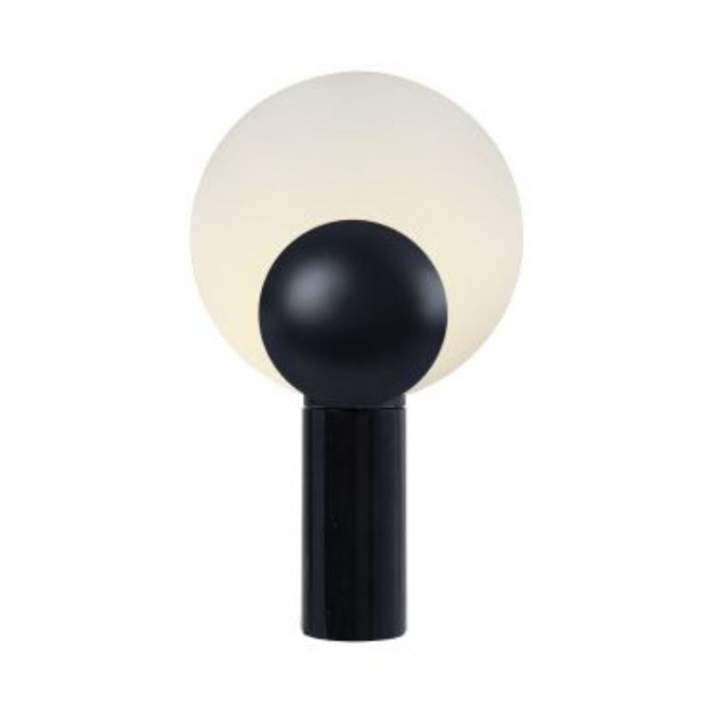 Metal Novelty Lamp, Black