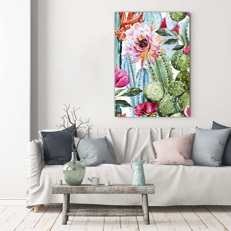 Cacti - Wrapped Canvas Print
