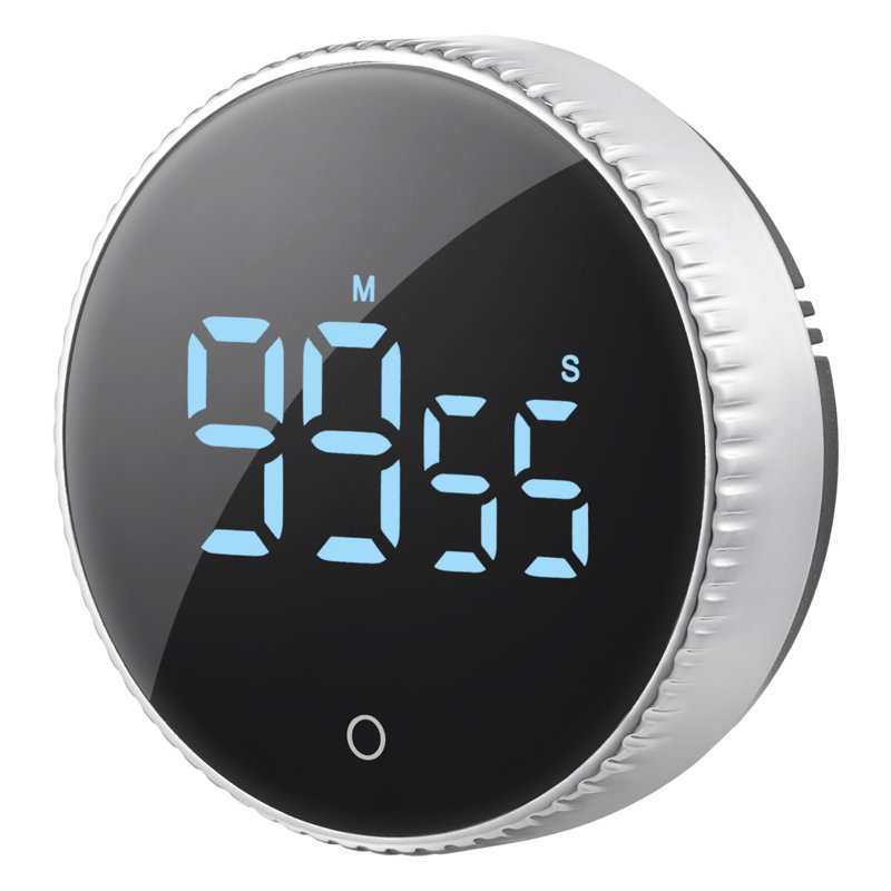 Digital Kitchen Timer Magnetic Countdown Countup Timer & Large LED Display