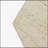 MGO Hexagonal Archaistic Side Table with Vintage Charm and Versatile Use
