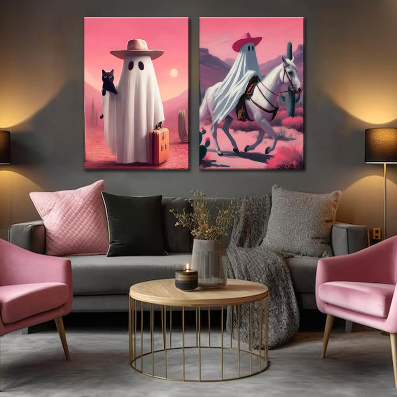 2 Piece Wrapped Canvas Print, 40" H x 30" W