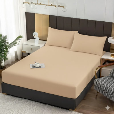 Ultra Soft 200 Thread Count Microfiber Fitted Sheet