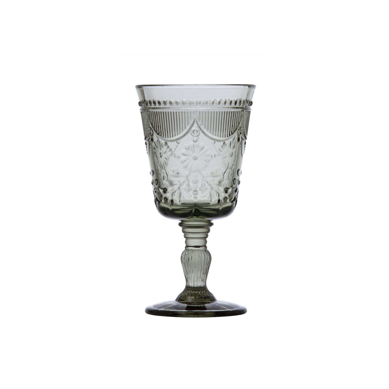 Fortessa Debutante Glass Goblet, Smoke