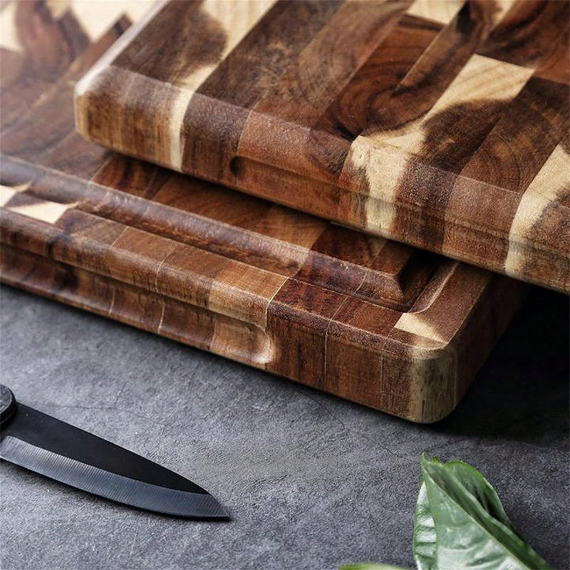 Planche à découper en bois massif pour la cuisine