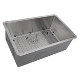 Pro Series 30'' L Stainless Steel Single Basin Kitchen Sink