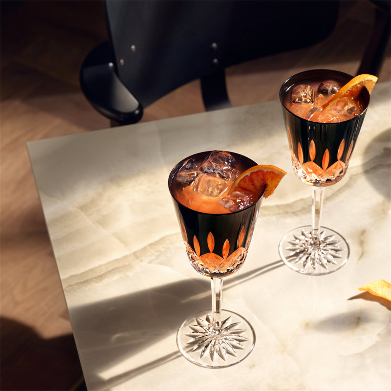 Waterford Lismore Black Goblet, 14.37 Oz.