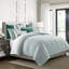 Jaxon Stripe Cotton Reversible Coverlet Set-351892810-351892802