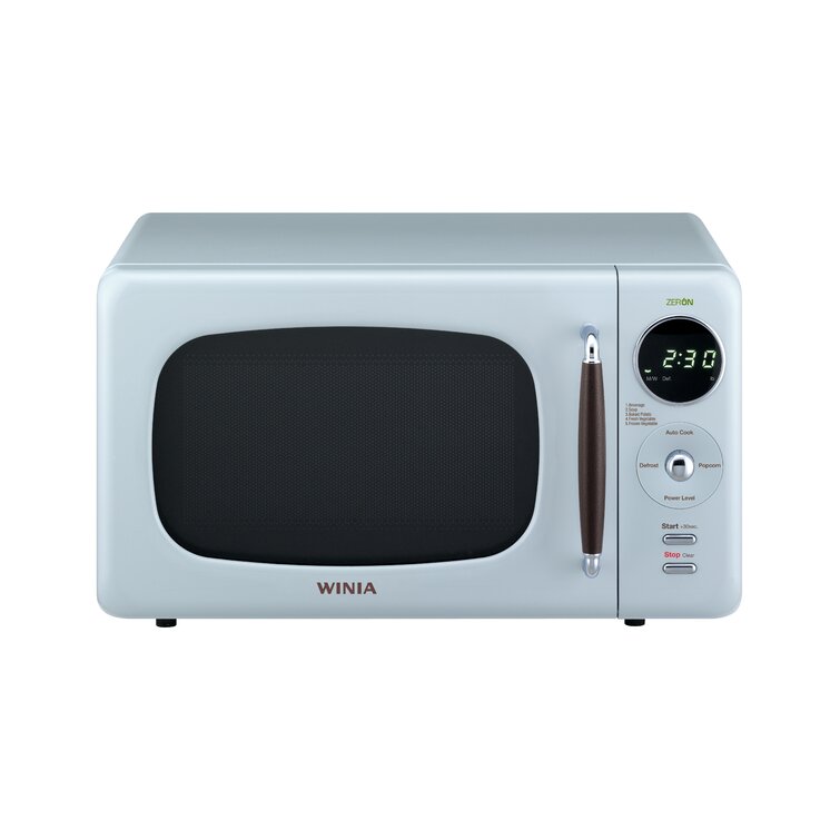 winia wor07r3zec retro microwave 0.7 cu ft cream