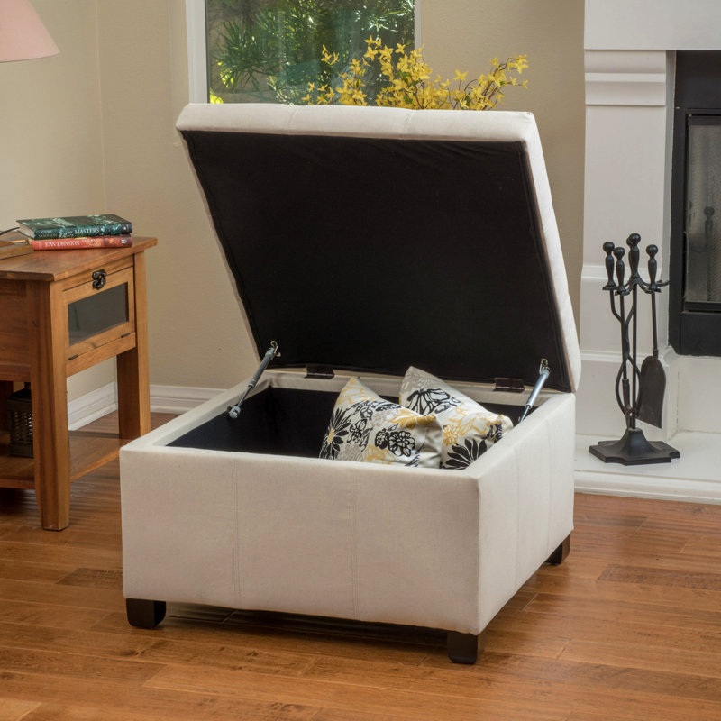 Repose-pieds avec rangement pour le bureau de la chambre à coucher du salon