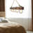 Eamor 5 - Light Kitchen Island Square / Rectangle Chandelier