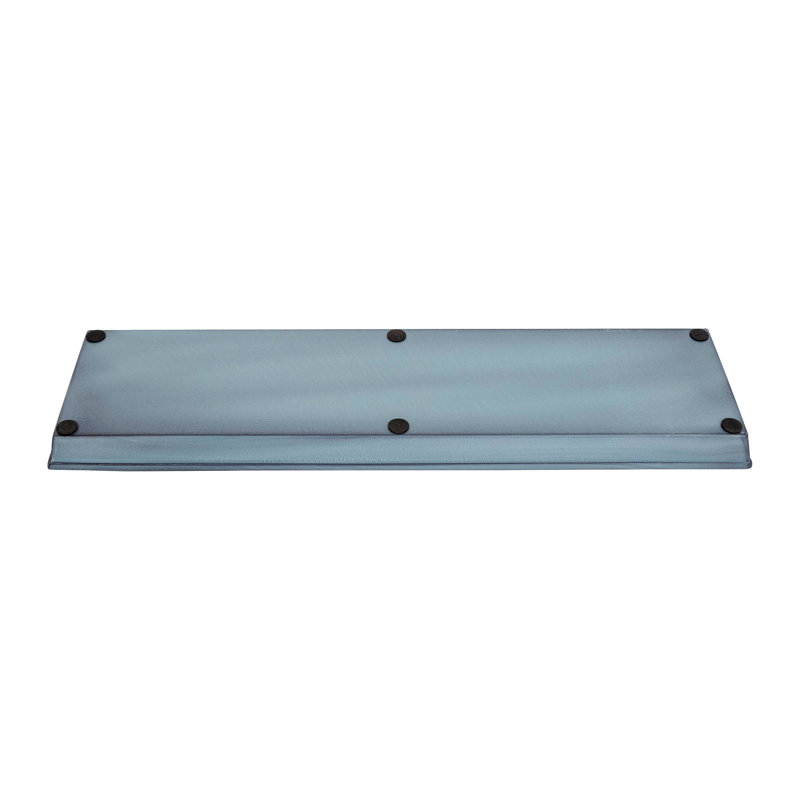 Ensemble de soucoupes 2 pièces, Bleu, H 1 po x l 22 po x P 6 po