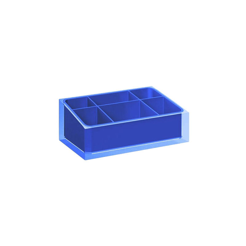Picard Plastic 6 Compartment, Blue