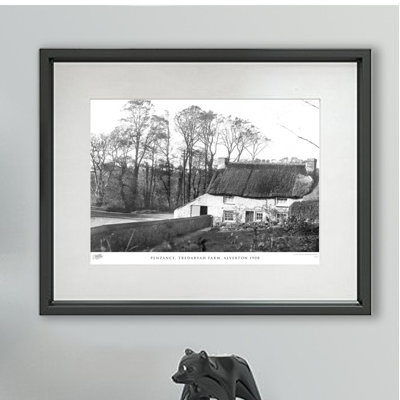 Penzance, Tredarvah Farm, Alverton 1908 - Single Picture Frame Print