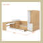 104.9" Multi-Functional Storage Bed Platform Bed with Desk & Wardrobe - Full Size-654255608