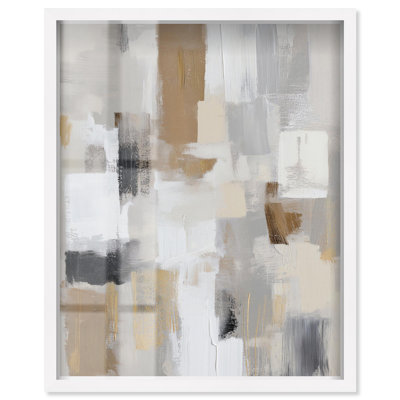 «Shadowbox Light» avec fragrance, impression bohème neutre par Art Remedy