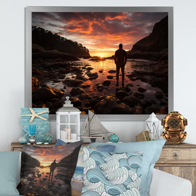 " Rocky Beach Rocky Silhouette I "