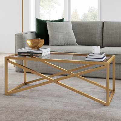 Calix Cross Legs Coffee Table