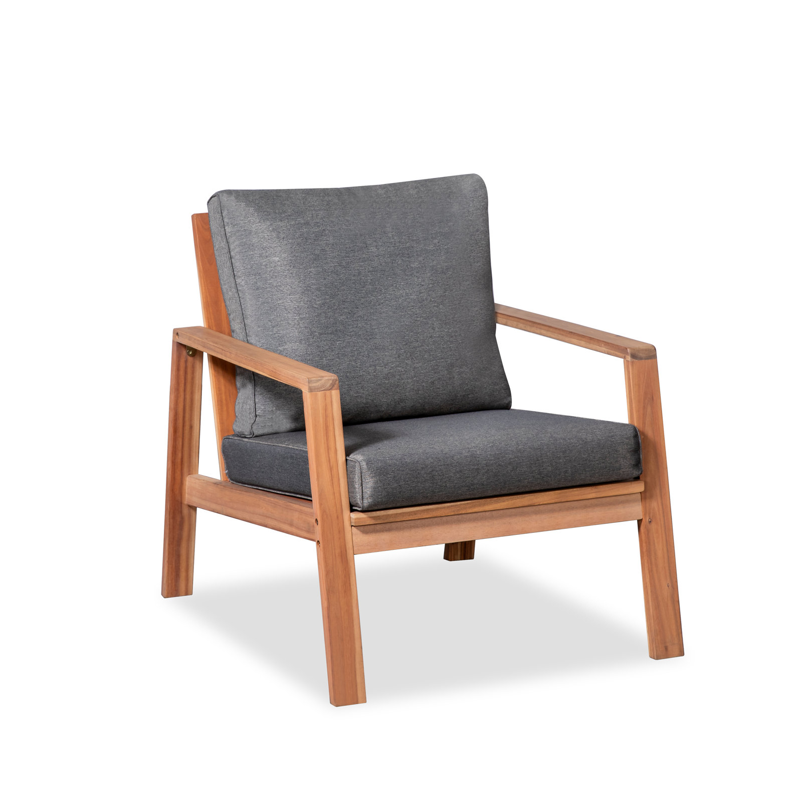 Davies Acacia Patio Lounge Chair